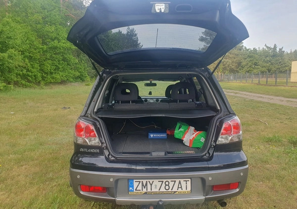 Mitsubishi Outlander cena 13500 przebieg: 377800, rok produkcji 2006 z Dębno małe 29